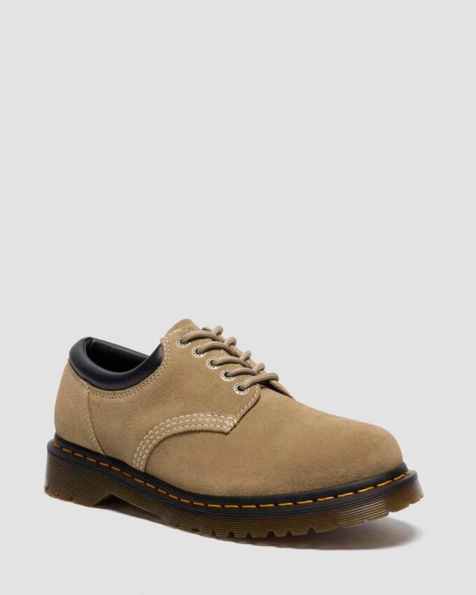 8053 Pantofi din piele întoarsă cerată