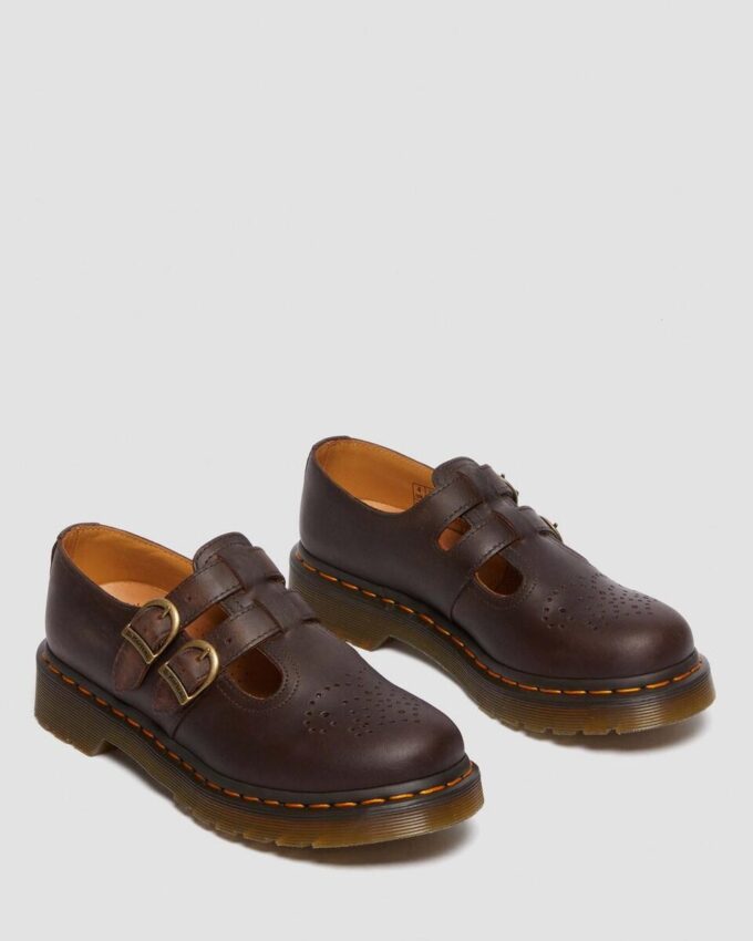 8065 Pantofi Mary Jane din piele Crazy Horse 8065 Pantofi Mary Jane din piele Crazy Horse