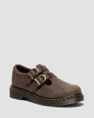 8065 Pantofi Mary Jane din piele pentru copii Wyoming