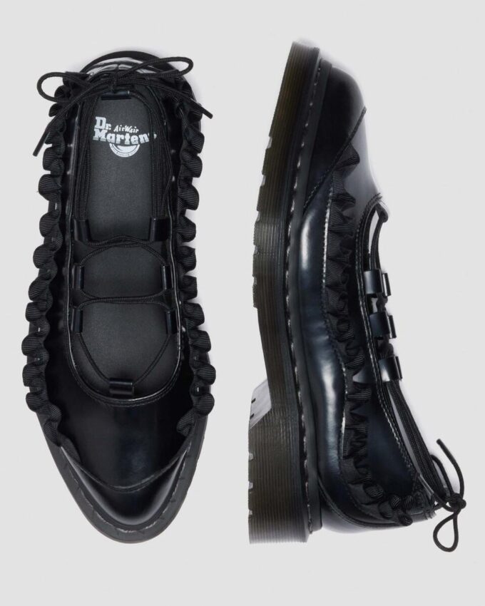 Balerini din piele ELPHIE II FRILL Balerini din piele ELPHIE II FRILL
