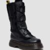 Buzz Lace Up Cizme cu șireturi din Nappa Leather, căptușite cu blană artificială Buzz Lace Up Cizme cu șireturi din Nappa Leather, căptușite cu blană artificială