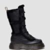 Buzz Lace Up Cizme cu șireturi din Nappa Leather, căptușite cu blană artificială Buzz Lace Up Cizme cu șireturi din Nappa Leather, căptușite cu blană artificială