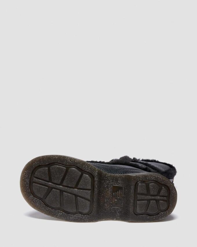 Buzz Lace Up Cizme cu șireturi din Nappa Leather, căptușite cu blană artificială Buzz Lace Up Cizme cu șireturi din Nappa Leather, căptușite cu blană artificială