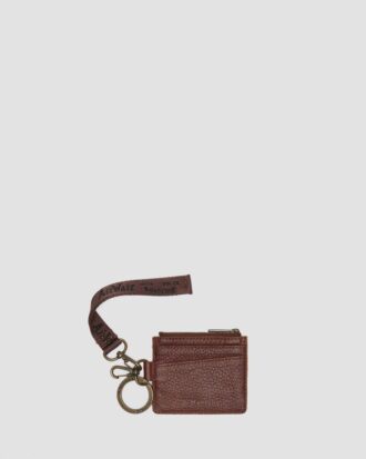 CARD HOLDER Portcard din piele Ambassador Leather cu breloc
