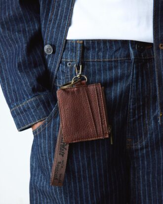 CARD HOLDER Portcard din piele Ambassador Leather cu breloc