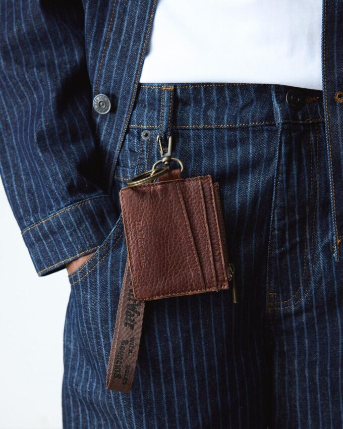 CARD HOLDER Portcard din piele Ambassador Leather cu breloc CARD HOLDER Portcard din piele Ambassador Leather cu breloc