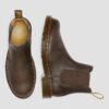 Chelsea Boot din piele Crazy Horse cu cusături galbene 2976 Chelsea Boot din piele Crazy Horse cu cusături galbene 2976