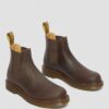 Chelsea Boot din piele Crazy Horse cu cusături galbene 2976 Chelsea Boot din piele Crazy Horse cu cusături galbene 2976