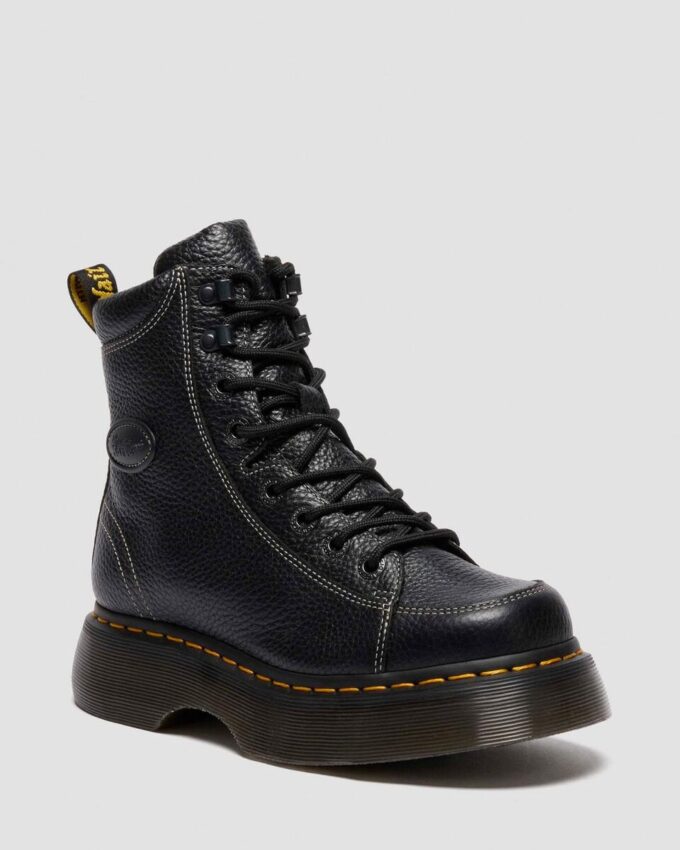 Cizme BUZZ 8-EYE din Nappa Leather măcinată