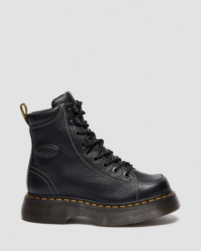 Cizme BUZZ 8-EYE din Nappa Leather măcinată