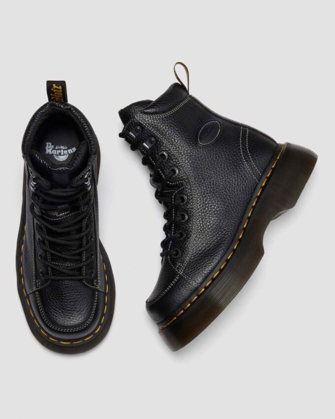 Cizme BUZZ 8-EYE din Nappa Leather măcinată