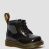 Cizme cu șireturi din Patent Leather 1460 pentru copii mici Cizme cu șireturi din Patent Leather 1460 pentru copii mici