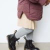 Cizme cu șireturi din Patent Leather 1460 pentru copii mici Cizme cu șireturi din Patent Leather 1460 pentru copii mici