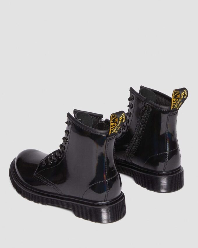 Cizme cu șireturi din Patent Leather JUNIOR 1460 RAINBOW