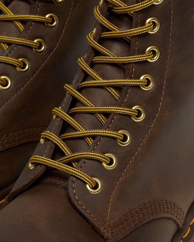 Cizme cu șireturi din piele Crazy Horse 1460 Cizme cu șireturi din piele Crazy Horse 1460
