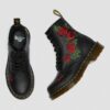 Cizme cu șireturi din piele florală 1460 Vonda Cizme cu șireturi din piele florală 1460 Vonda