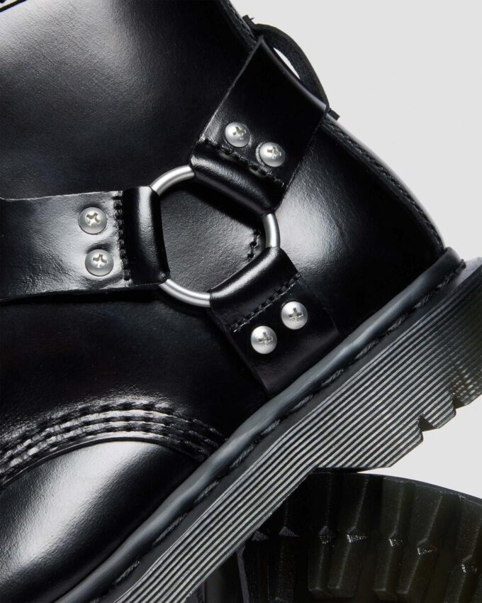 Cizme cu șireturi din piele Harness 1460 Cizme cu șireturi din piele Harness 1460