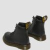 Cizme cu șireturi din piele Softy T 1460 pentru copii mici