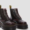 Cizme cu platformă din Arcadia Leather pentru femei Cizme cu platformă din Arcadia Leather pentru femei