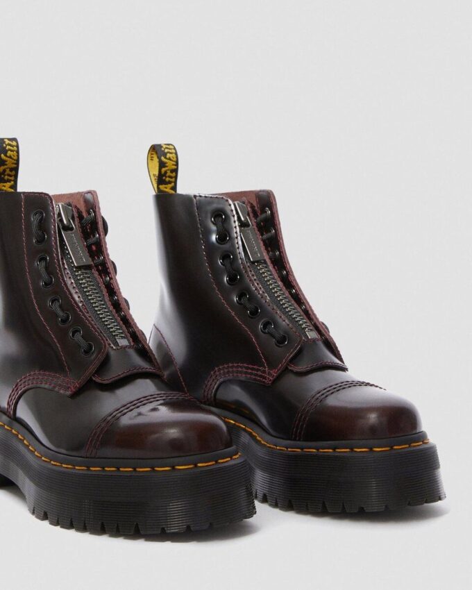 Cizme cu platformă din Arcadia Leather pentru femei Cizme cu platformă din Arcadia Leather pentru femei