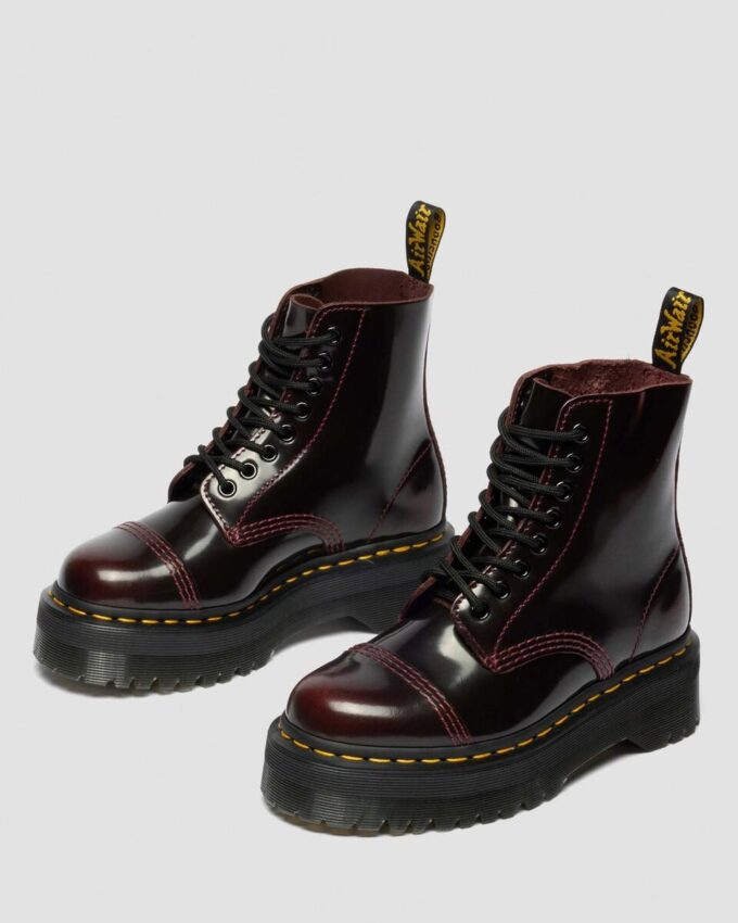 Cizme cu platformă din Arcadia Leather pentru femei Cizme cu platformă din Arcadia Leather pentru femei