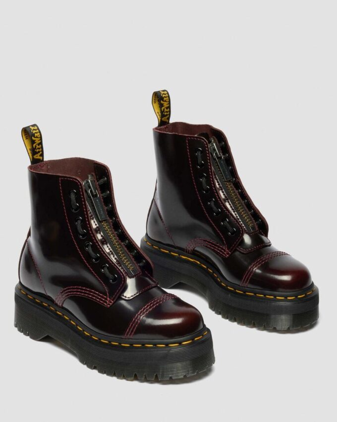 Cizme cu platformă din Arcadia Leather pentru femei Cizme cu platformă din Arcadia Leather pentru femei