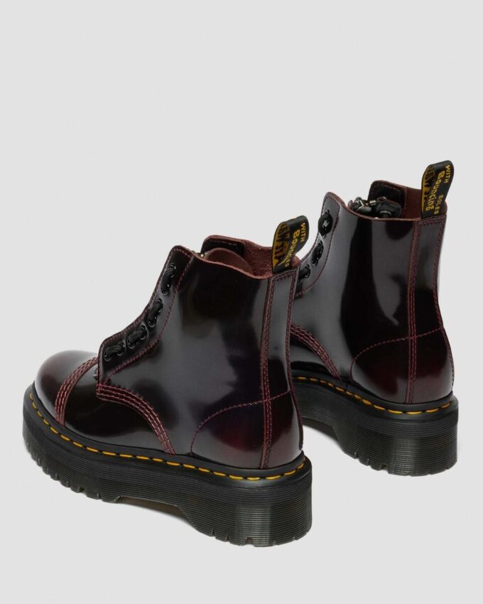 Cizme cu platformă din Arcadia Leather pentru femei Cizme cu platformă din Arcadia Leather pentru femei