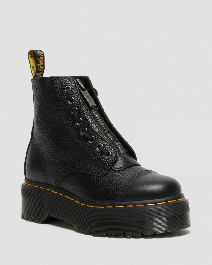 Cizme cu platformă din Nappa Leather SINCLAIR Cizme cu platformă din Nappa Leather SINCLAIR