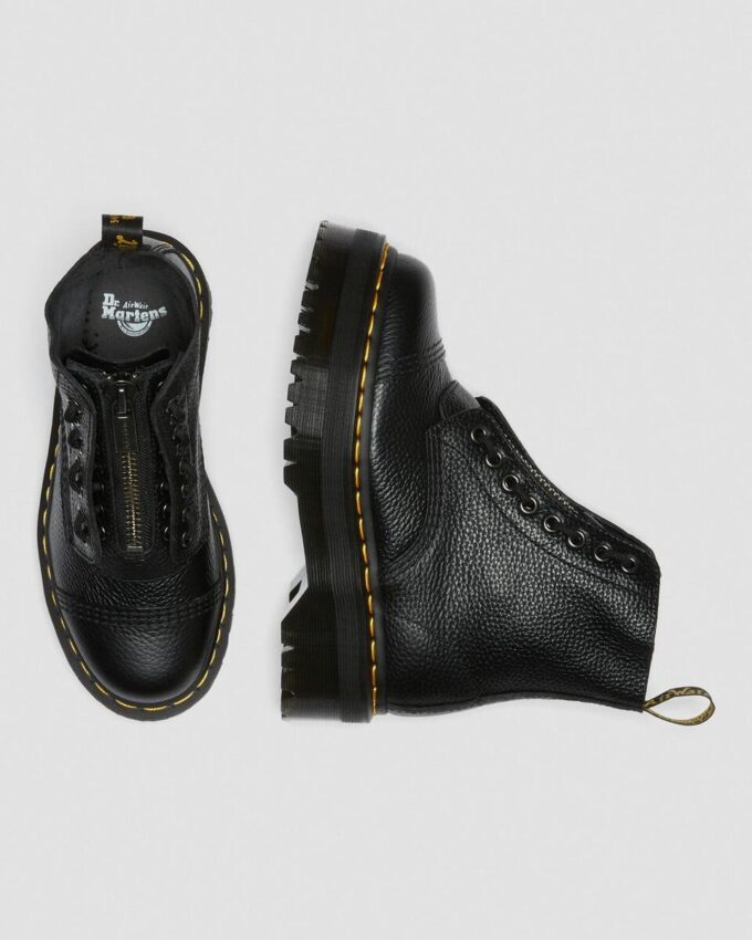 Cizme cu platformă din Nappa Leather SINCLAIR Cizme cu platformă din Nappa Leather SINCLAIR