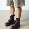 Cizme cu platformă din Nappa Leather SINCLAIR Cizme cu platformă din Nappa Leather SINCLAIR