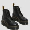 Cizme cu platformă din Nappa Leather SINCLAIR Cizme cu platformă din Nappa Leather SINCLAIR
