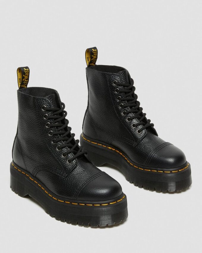 Cizme cu platformă din Nappa Leather SINCLAIR Cizme cu platformă din Nappa Leather SINCLAIR