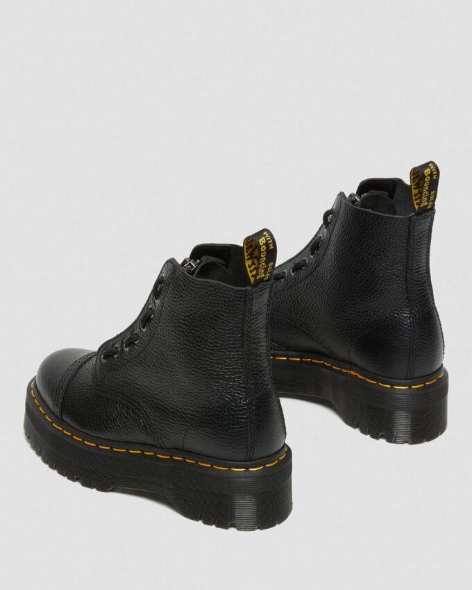 Cizme cu platformă din Nappa Leather SINCLAIR Cizme cu platformă din Nappa Leather SINCLAIR