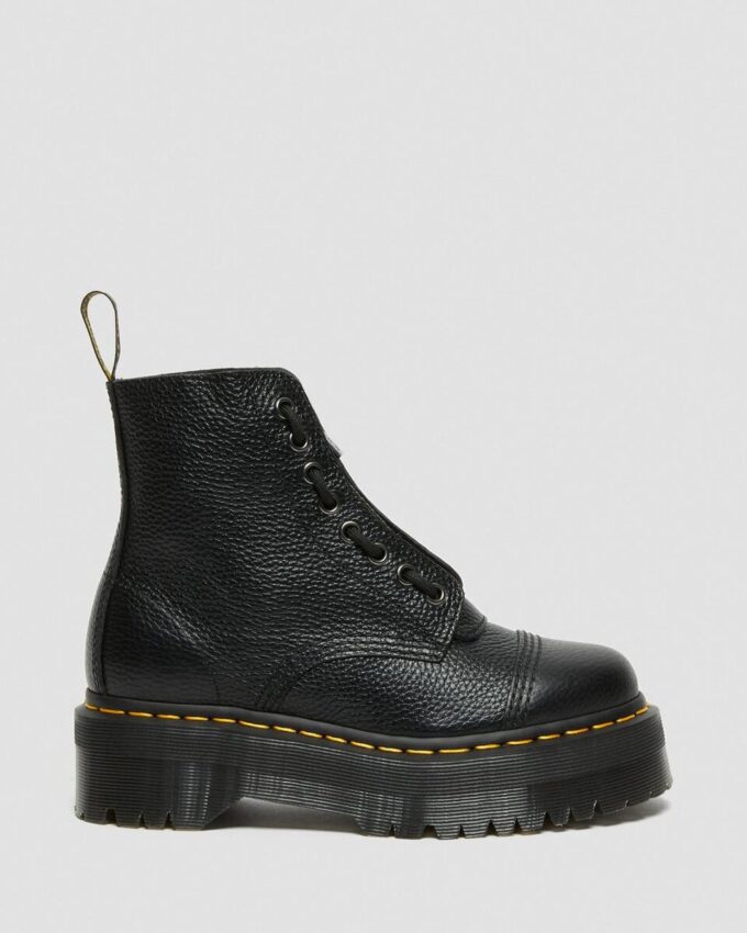 Cizme cu platformă din Nappa Leather SINCLAIR Cizme cu platformă din Nappa Leather SINCLAIR