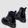 Cizme cu platformă din piele 1460 Quad Harness Cizme cu platformă din piele 1460 Quad Harness
