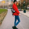 Cizme cu platformă din piele căptușite cu blană artificială Jadon Cizme cu platformă din piele căptușite cu blană artificială Jadon