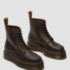 Cizme cu platformă din piele Crazy Horse Sinclair Cizme cu platformă din piele Crazy Horse Sinclair