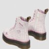 Cizme cu platformă din piele JADON HEART Gingham Cizme cu platformă din piele JADON HEART Gingham