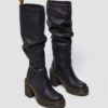 Cizme cu toc înalt din Virginia Leather Cizme cu toc înalt din Virginia Leather