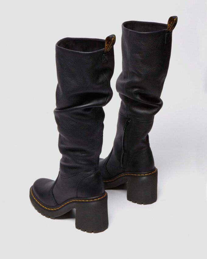 Cizme cu toc înalt din Virginia Leather Cizme cu toc înalt din Virginia Leather