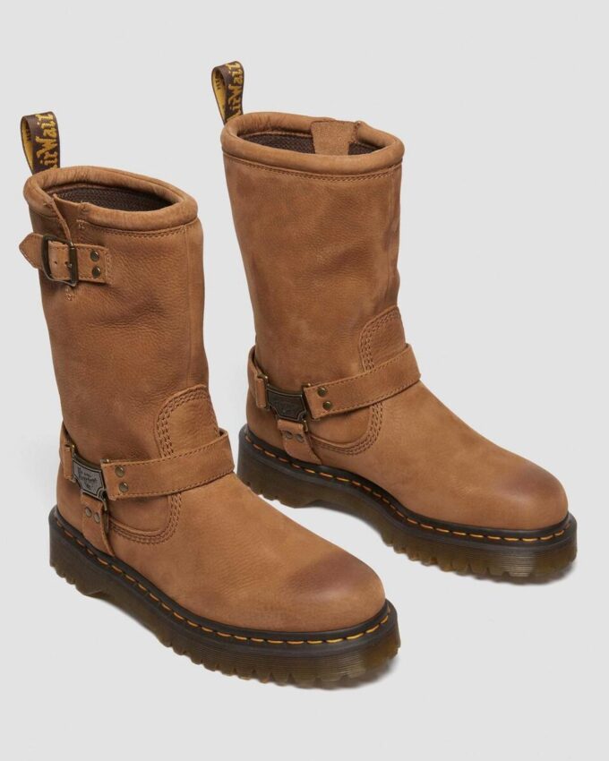 Cizme de motociclist Anistone Hi Tumbled Nubuck Cizme de motociclist Anistone Hi Tumbled Nubuck