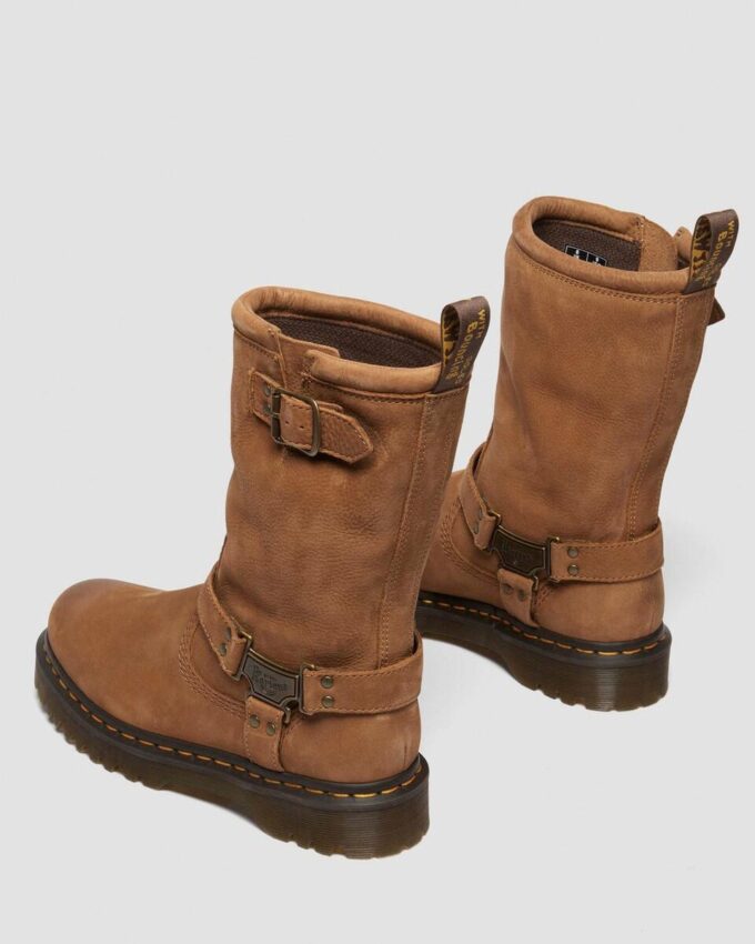 Cizme de motociclist Anistone Hi Tumbled Nubuck Cizme de motociclist Anistone Hi Tumbled Nubuck