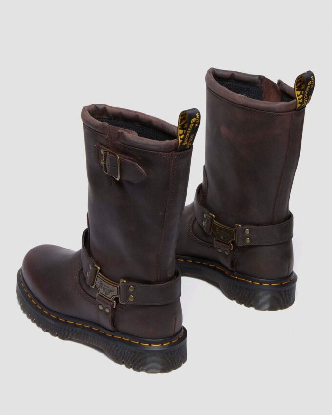 Cizme de motociclist din piele Anistone Hi Cizme de motociclist din piele Anistone Hi