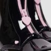 Cizme din Patent Leather Nappa Leather cu fermoar Junior Heart Cizme din Patent Leather Nappa Leather cu fermoar Junior Heart