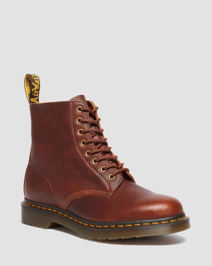 Cizme din piele Ambassador Leather cu șireturi 1460 Cizme din piele Ambassador Leather cu șireturi 1460