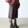 Cizme din piele cu șireturi și toc evazat Jesy Sendal Cizme din piele cu șireturi și toc evazat Jesy Sendal