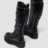 Cizme din piele cu platformă XTRM FRILL Cizme din piele cu platformă XTRM FRILL