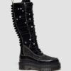 Cizme din piele cu platformă XTRM FRILL Cizme din piele cu platformă XTRM FRILL