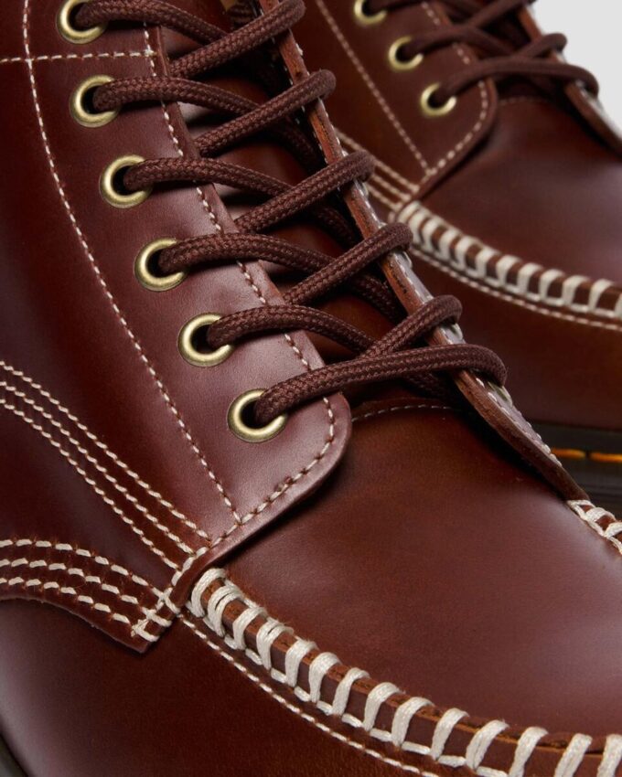 Cizme din piele cu vârf rotund LOWELL CHUKKA Cizme din piele cu vârf rotund LOWELL CHUKKA