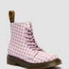 Cizme din piele Gingham JUNIOR 1460 Cizme din piele Gingham JUNIOR 1460